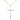 14kt gold filled cross necklace with medium 1 inch pendant on 18 inch chain by Bliss Manufacturing
