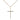 Gold Filled Medium Cross Pendant Necklace 3/4 x 1/2 inch on 18 inch Chain by Bliss Manufacturing USA