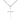 Sterling silver medium Catholic cross necklace with 3/4 x 1/2 inch pendant on 18 inch chain by Bliss