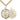 14kt Gold Filled Miraculous Medal Necklace - Medium 7/8 x 3/4 Inch Pendant on 24 Inch Chain - Bliss USA