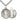 Sterling Silver St. Benedict Medal Necklace 1 x 7/8 with 24 Inch Chain Handcrafted by Bliss USA