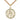 14kt gold filled Our Lady of Consolation medal necklace 1 x 3/4 inch on 24 inch chain by Bliss