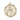 14kt Solid Gold Our Lady of Consolation Medal Pendant 1 x 3/4 handmade by Bliss Manufacturing