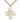 14kt Gold Filled Large Four-Way Medal Necklace 1.25 x 1.125 inches with 24 inch Chain by Bliss