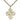 14kt gold filled Four-Way Medal necklace 1 1/8 inch medal with 24 inch chain by Bliss