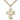 14kt Gold Filled Five-Way Medal Necklace 1 1/8 x 7/8 inches with 24 inch chain by Bliss Manufacturing