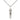 Sterling silver Menorah Star of David Christian Fish necklace 3/4 x 1/4 pendant 18 inch chain Bliss