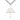 Large Sterling Silver Maronite Cross Necklace 1.5 inch pendant with 24 inch chain by Bliss