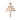 14kt Solid Gold Maronite Cross Medal Pendant Medium 7/8 x 5/8 inches handcrafted by Bliss USA