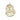 14kt Solid Gold Medium Ecce Homo Catholic Medal Pendant 7/8 x 5/8 inches by Bliss Manufacturing