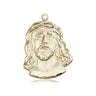 14kt Solid Gold Medium Ecce Homo Catholic Medal Pendant 7/8 x 5/8 inches by Bliss Manufacturing