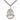 Sterling Silver ECCE Homo Catholic Pendant Necklace 7/8 x 5/8 with 24 inch Chain by Bliss Manufacturing