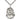 Sterling Silver Large Ecce Homo Pendant Necklace 1 1/4 x 7/8 inches on 24 inch chain handcrafted by Bliss Manufacturing USA
