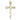 14kt Solid Gold Nail Cross Pendant 1 1/8 x 5/8 inches handcrafted by Bliss Manufacturing