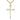 14kt Gold Filled Extra Large Nail Cross Necklace 2 x 1 inches with 24 inch chain - Handmade by Bliss
