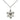 Small Sterling Silver Catholic Chastity Medal Necklace 5/8 x 1/2 inch on 18 inch lite curb chain handcrafted by Bliss USA