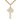 14kt Gold Filled Large Catholic Crucifix IHS Necklace 1-1/4 x 5/8 inches with 24 inch chain by Bliss