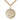 14kt Gold Filled St. Francis of Assisi Patron Saint Medal Necklace 7/8 inch by 3/4 inch with 24 inch chain by Bliss