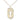 14kt Gold Filled Catholic Cross Dog Tag Necklace 7/8 x 1/2 inch pendant with 18 inch chain by Bliss
