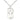 Sterling Silver Cross Dog Tag Necklace 7/8 x 1/2 inch pendant 18 inch chain handmade by Bliss