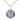 Sterling Silver St. Christopher Patron Saint Medal Necklace 3/4 inch x 5/8 inch with 18 inch Chain by Bliss