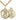 14kt Gold Filled St. Christopher Air Force Patron Saint Medal Necklace 7/8 inch pendant 24 inch chain by Bliss