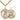 Gold Filled St Christopher Coast Guard Medal Necklace 7/8x3/4 inch 24 inch chain Bliss Manufacturing