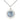 Sterling Silver St. Christopher Patron Saint Medal Necklace 3/4 x 5/8 inches on 18 inch chain by Bliss Manufacturing