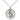 Sterling Silver St. Joan of Arc Patron Saint Medal Necklace 7/8 x 3/4 inches 18 inch chain Bliss