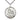 Large Sterling Silver St. Joseph Patron Saint Medal Necklace 1 3/8 x 1 1/4 inches 24 Inch Chain USA Made by Bliss