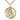 Large 14kt Gold Filled St. Ann Patron Saint Medal Necklace 1 3/8 x 1 1/8 inch with 24 inch chain by Bliss Manufacturing