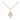 14kt Gold Filled Small Four-Way Medal Necklace 3/8 x 1/4 inch with 18 inch Chain by Bliss
