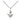 Sterling Silver Small Holy Spirit Dove Pendant Necklace 1/2 x 3/8 inch with 18 inch Chain by Bliss
