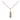 Small 14kt Gold Filled Infant of Prague Catholic necklace with 3/8 inch pendant on 18 inch chain, handcrafted by Bliss Manufacturing USA