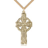 14kt Gold Filled Extra Large Cross Necklace 1 7/8 x 7/8 inches with 24 inch chain handcrafted by Bliss USA