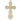 Large 14kt Solid Gold Catholic Cross Pendant 1.5x0.875 inch handcrafted by Bliss Manufacturing USA