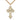 14kt Gold Filled Large Cross Necklace 1 3/8 x 7/8 inch pendant with 24 inch chain by Bliss