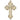 14kt Solid Gold Large Cross Pendant 1 3/8 x 7/8 inch handcrafted by Bliss Manufacturing USA