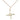 14kt Gold Filled St. Brigid Cross Necklace 5/8 x 5/8 inches with 18 inch chain by Bliss Manufacturing USA
