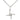 Sterling Silver St. Brigid Cross Necklace 5/8 inch small pendant 18 inch chain handcrafted by Bliss