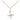 Small 14kt Gold Filled St. Brigid Patron Saint Medal Necklace with 18 inch chain by Bliss Manufacturing