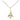 Small 14kt Gold Filled Fleur de Lis Pendant Necklace 1/2 x 3/8 inch with 18 inch chain by Bliss Manufacturing