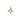Small 14kt Solid Gold Fleur de Lis Medal Pendant 1/2 x 3/8 inch by Bliss Manufacturing