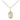 14kt Gold Filled St. Ann Medal Necklace Small 1/2 x 1/4 inch with 18 inch Chain by Bliss