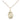 14kt Gold Filled Guardian Angel Pendant Necklace 1/2 inch by 1/4 inch with 18 inch chain by Bliss