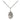 Sterling Silver Small St Francis of Assisi Patron Saint Medal Necklace 1/2 inch x 1/4 inch on 18 inch Chain by Bliss