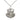Sterling Silver Lord Is My Shepherd Christ Medal Pendant Necklace 7/8 x 3/4 inch with 18 inch chain by Bliss Manufacturing