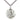 Sterling silver Our Lady of Perpetual Help pendant necklace 7/8 x 3/4 with 24 inch chain by Bliss