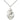 Sterling silver St. Francis of Assisi patron saint medal necklace 7/8 inch by 1/2 inch on 18 inch chain by Bliss