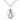 Sterling silver Infant of Prague pendant necklace 7/8 x 1/2 inch with 18 inch chain by Bliss